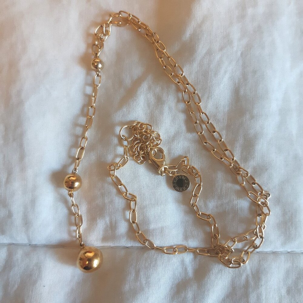 J. Crew Demi-Fine Ball Pendant Necklace